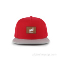 Czapka snapback z 5 paneli z wełny akrylowej